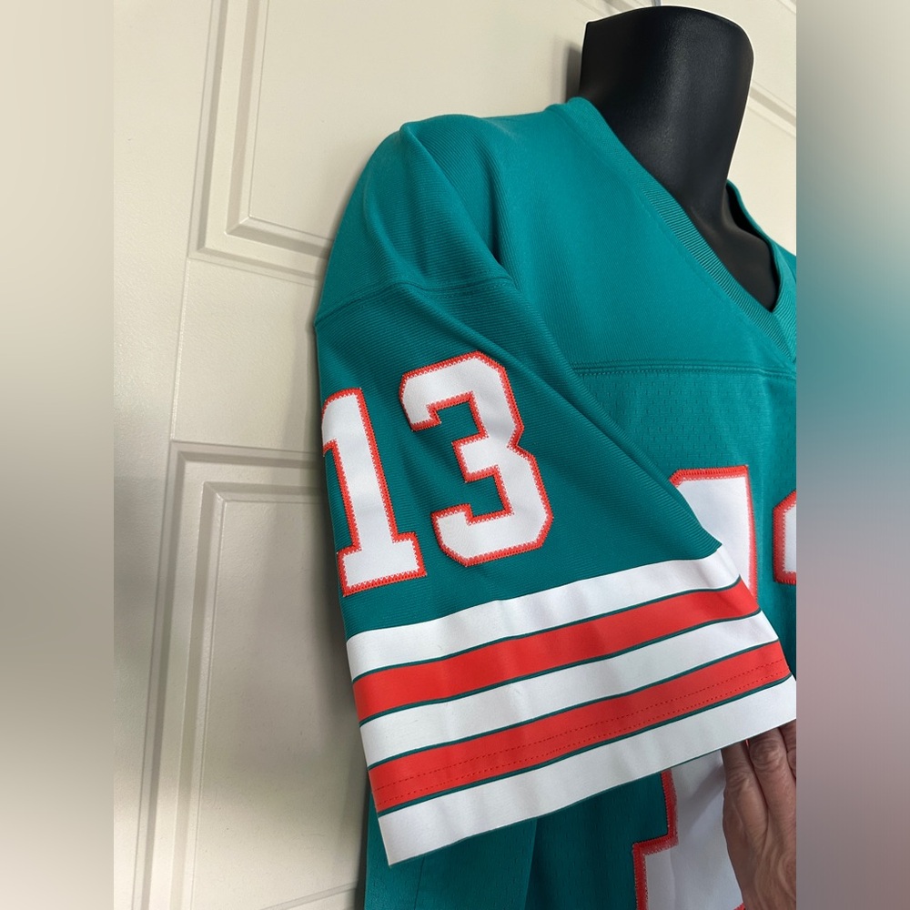 DAN MARINO 1984 MIAMI DOLPHINS MITCHELL & NESS JERSEY REPLICA COLLECTION Mens XL - Picture 11 of 11